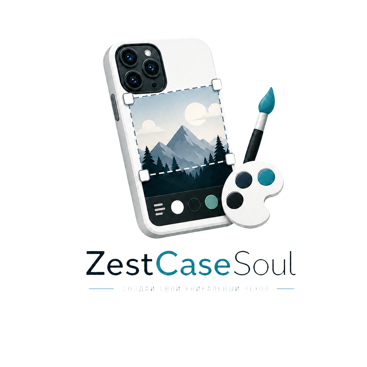 Пример персонального чехла в конструкторе ZestCaseSoul